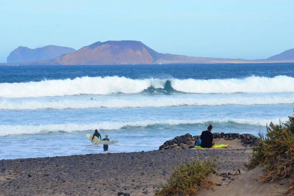 Lanzarote Famara Beach Eksteriør bilde